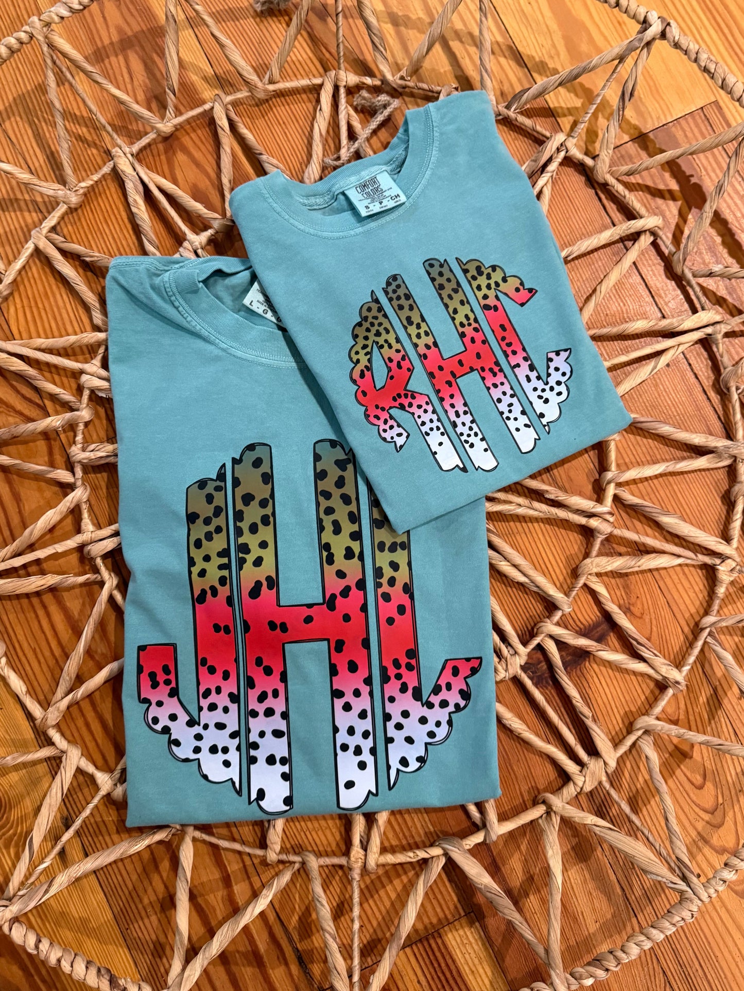 Trout monogram