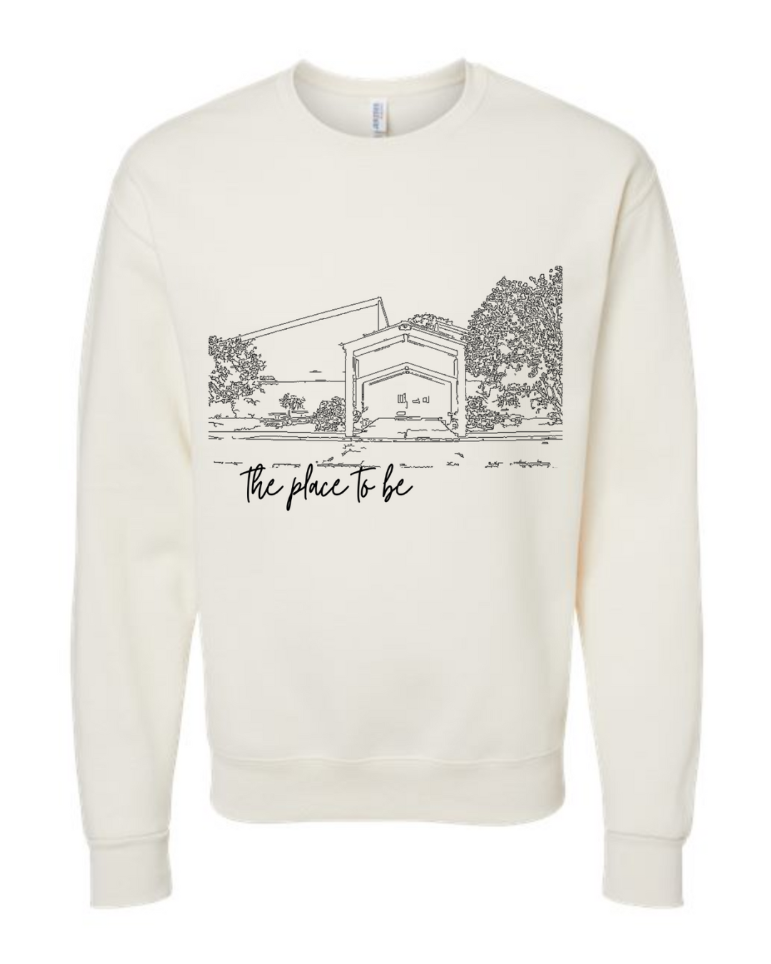 The Place to Be Park Stencil Sweatshirt
