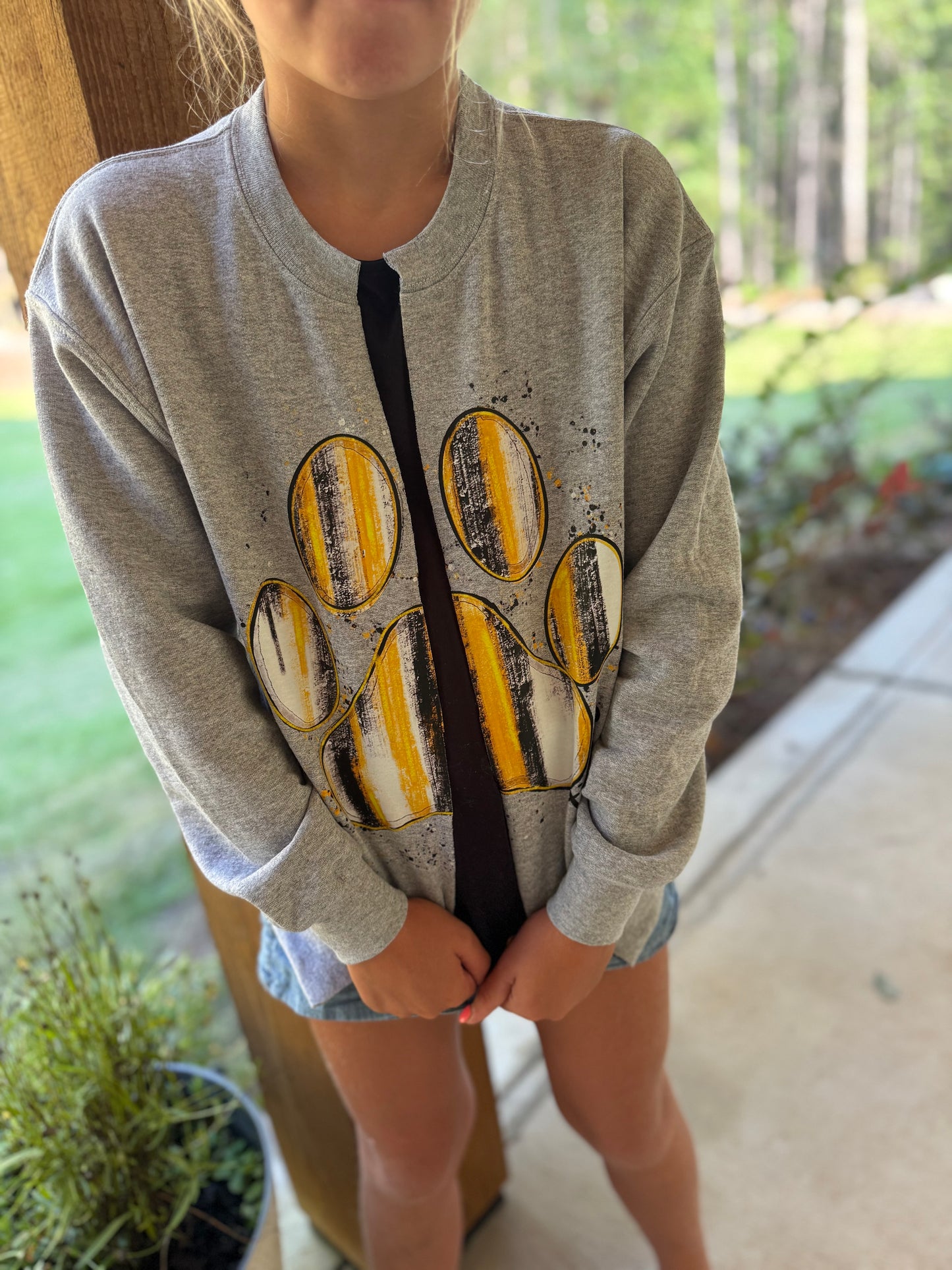 Custom Sweatshirt jacket