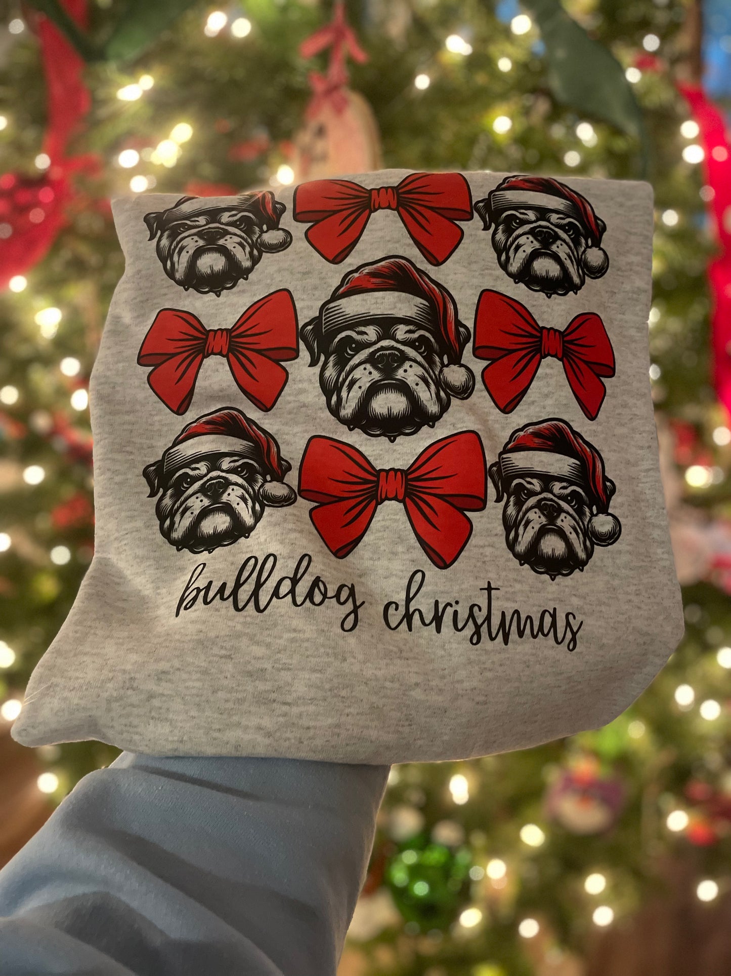 Bulldog Christmas