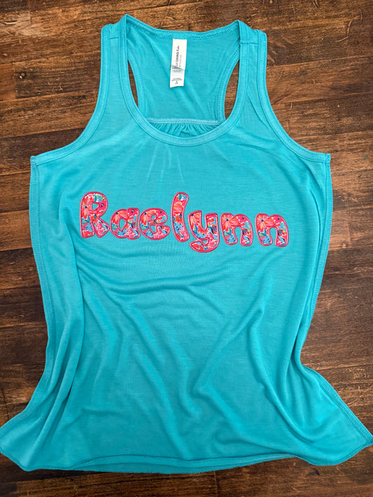 Personalized tank