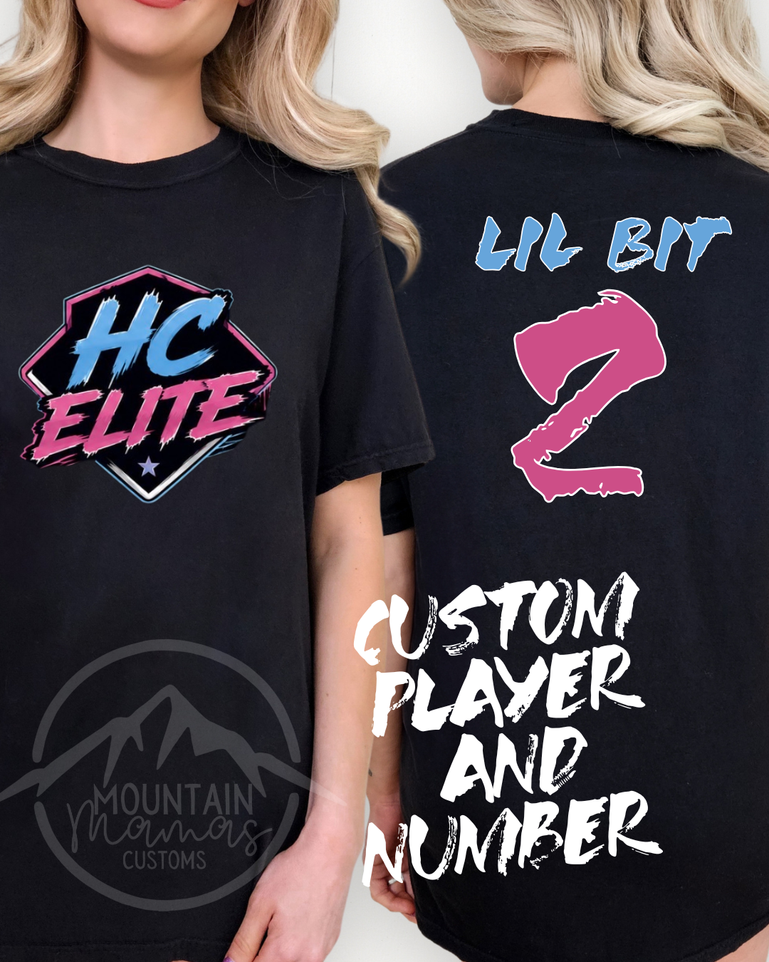 HC Elite-Custom Player Name and Number