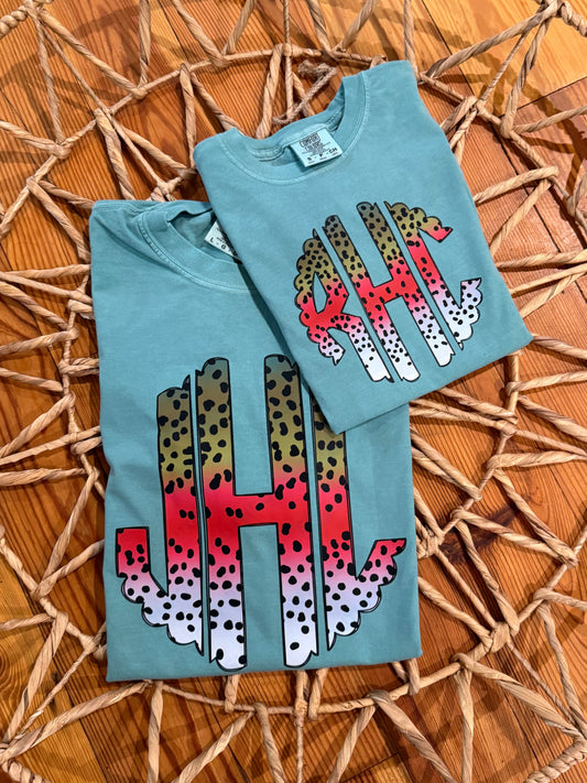 Trout monogram youth