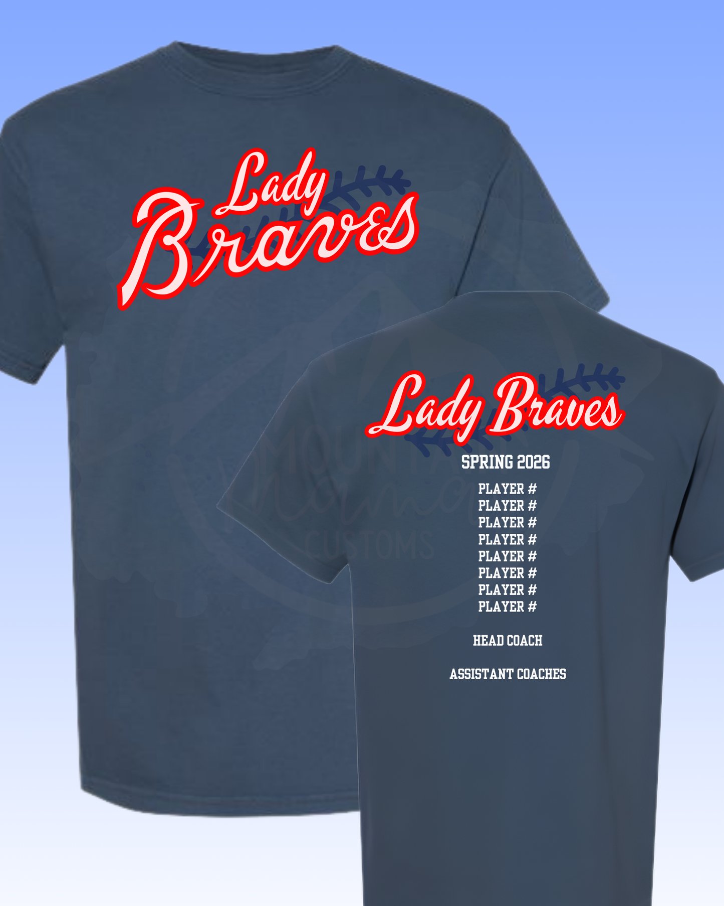 Lady Braves Team Shirt