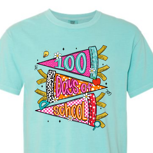 100 days of school flags