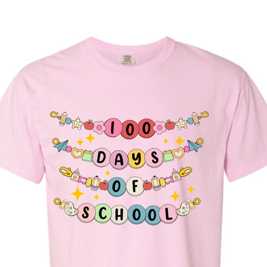 100 days of school bracelets