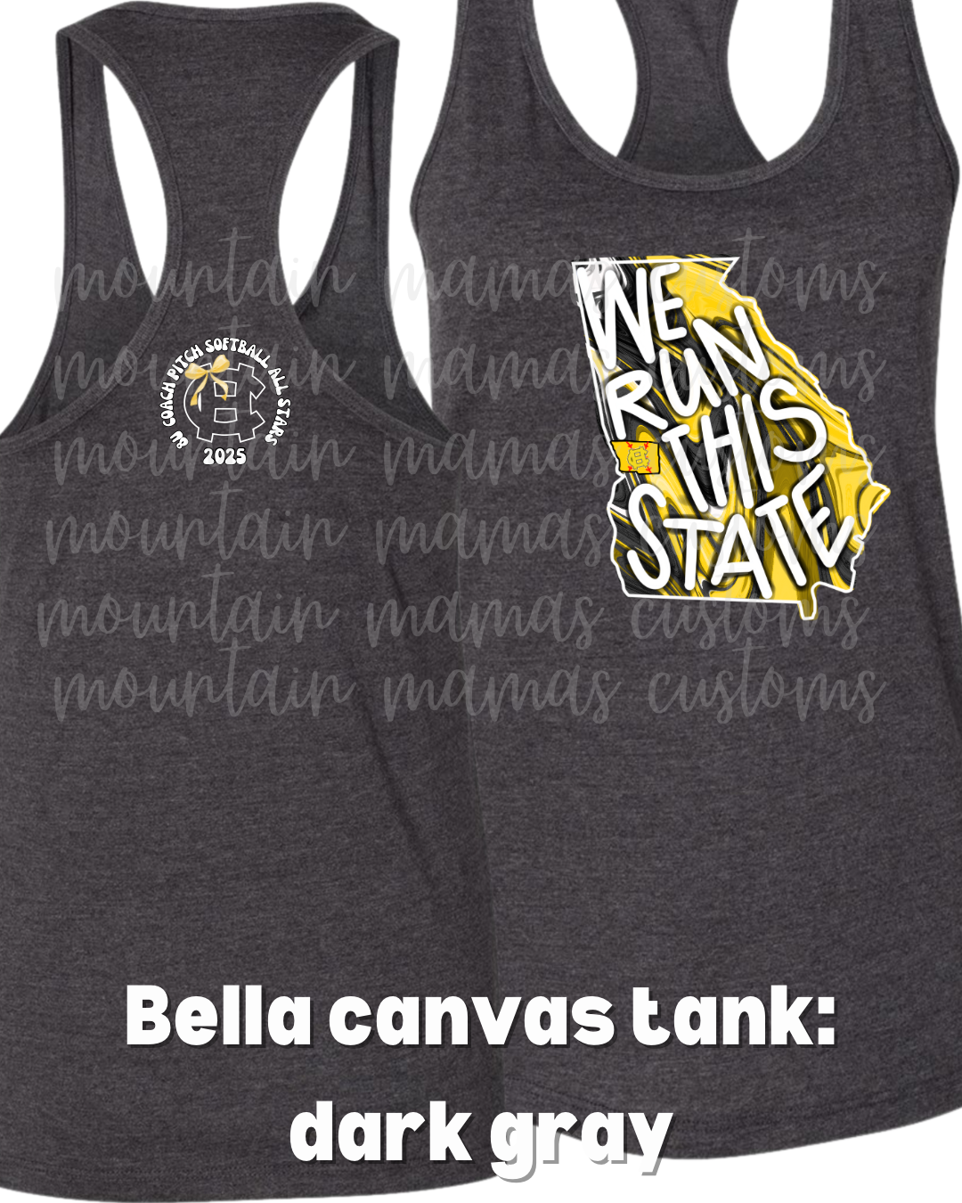 TANK 8U Coach Pitch Softball- We Run This State