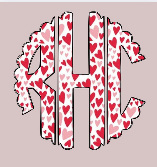 Heart initials Youth