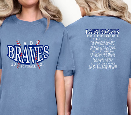 Lady Braves Team Shirt