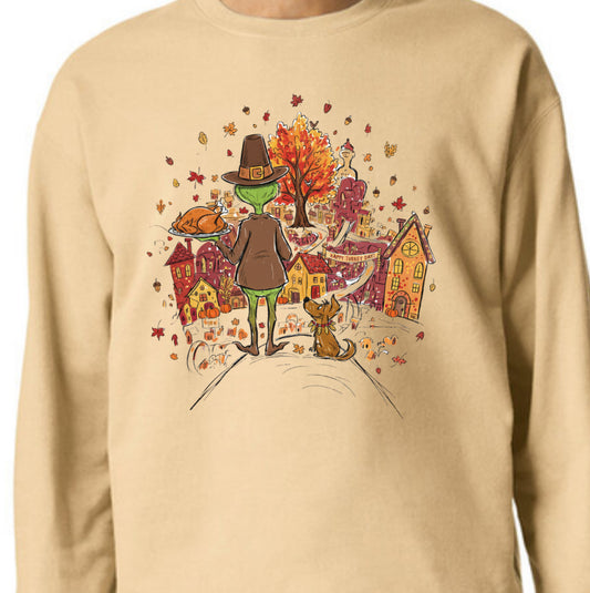 Grinch Thanksgiving Scene