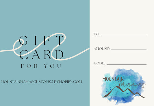 Digital Gift Card