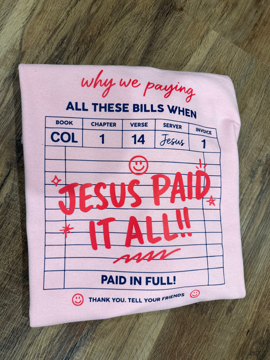 Jesus Paid it All