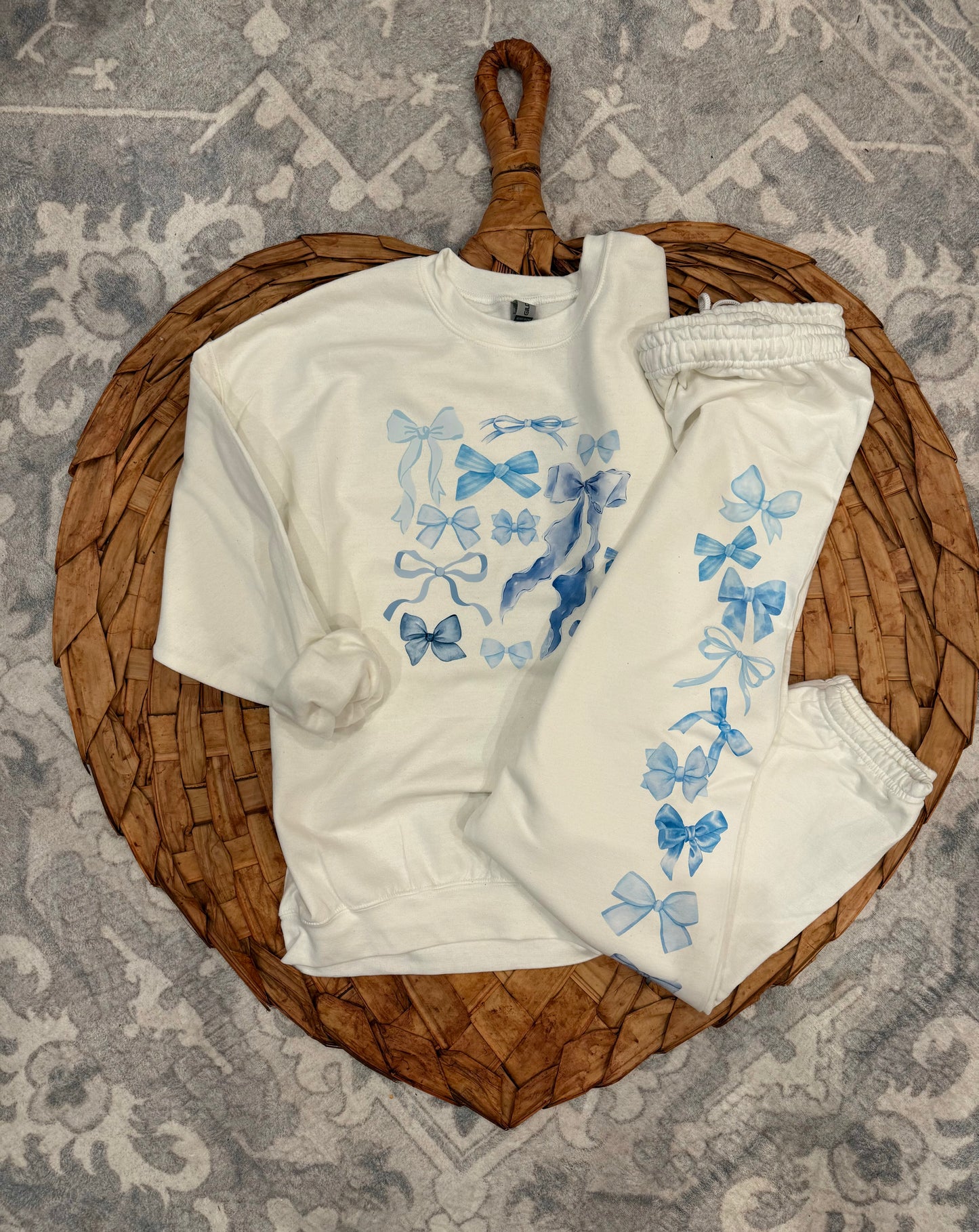 Bow Sweatsuit Set