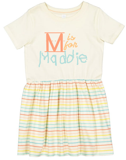 Personalized Toddler Dress