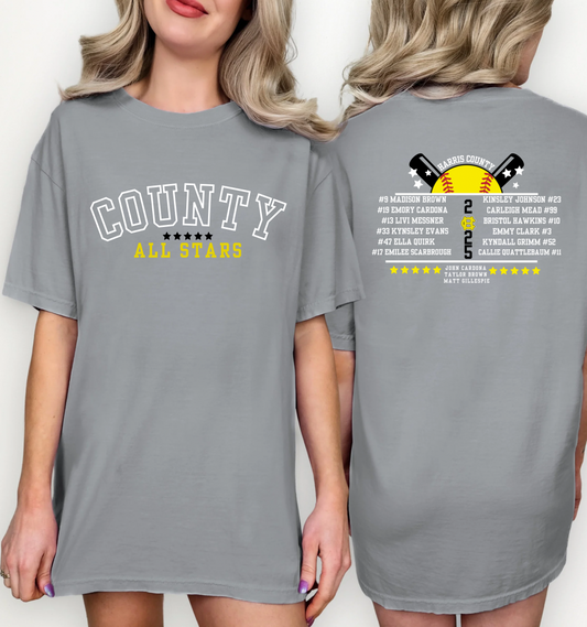 10U Softball All Stars Team