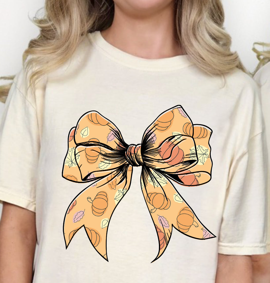 Pumpkin bow