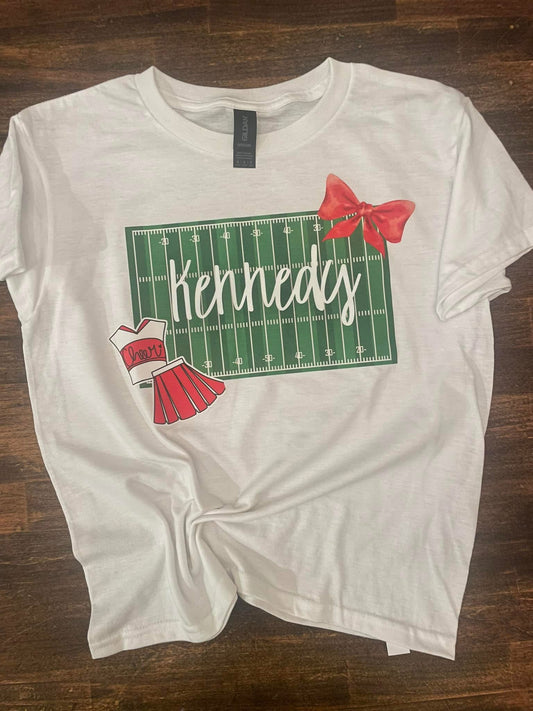 Custom name football field