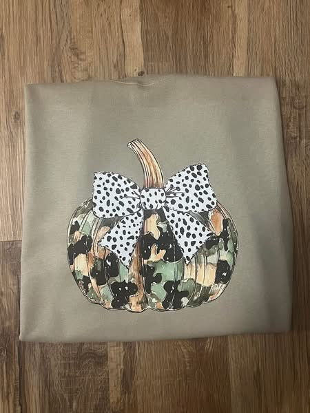 Camo pumpkin