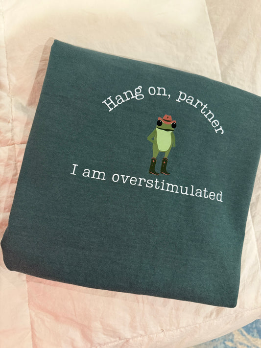 Hang on, partner