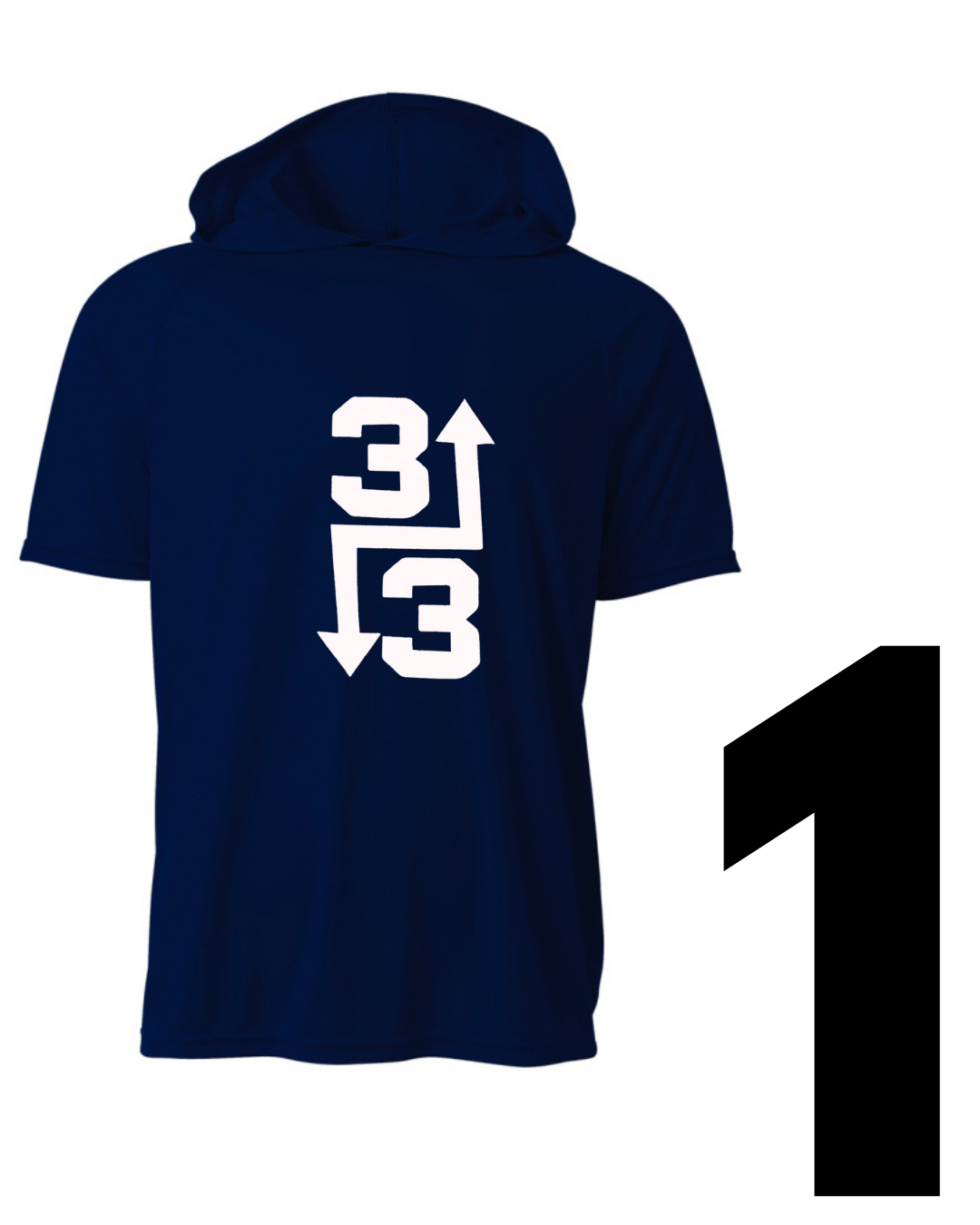 Youth Dri fit short sleeve hoodies
