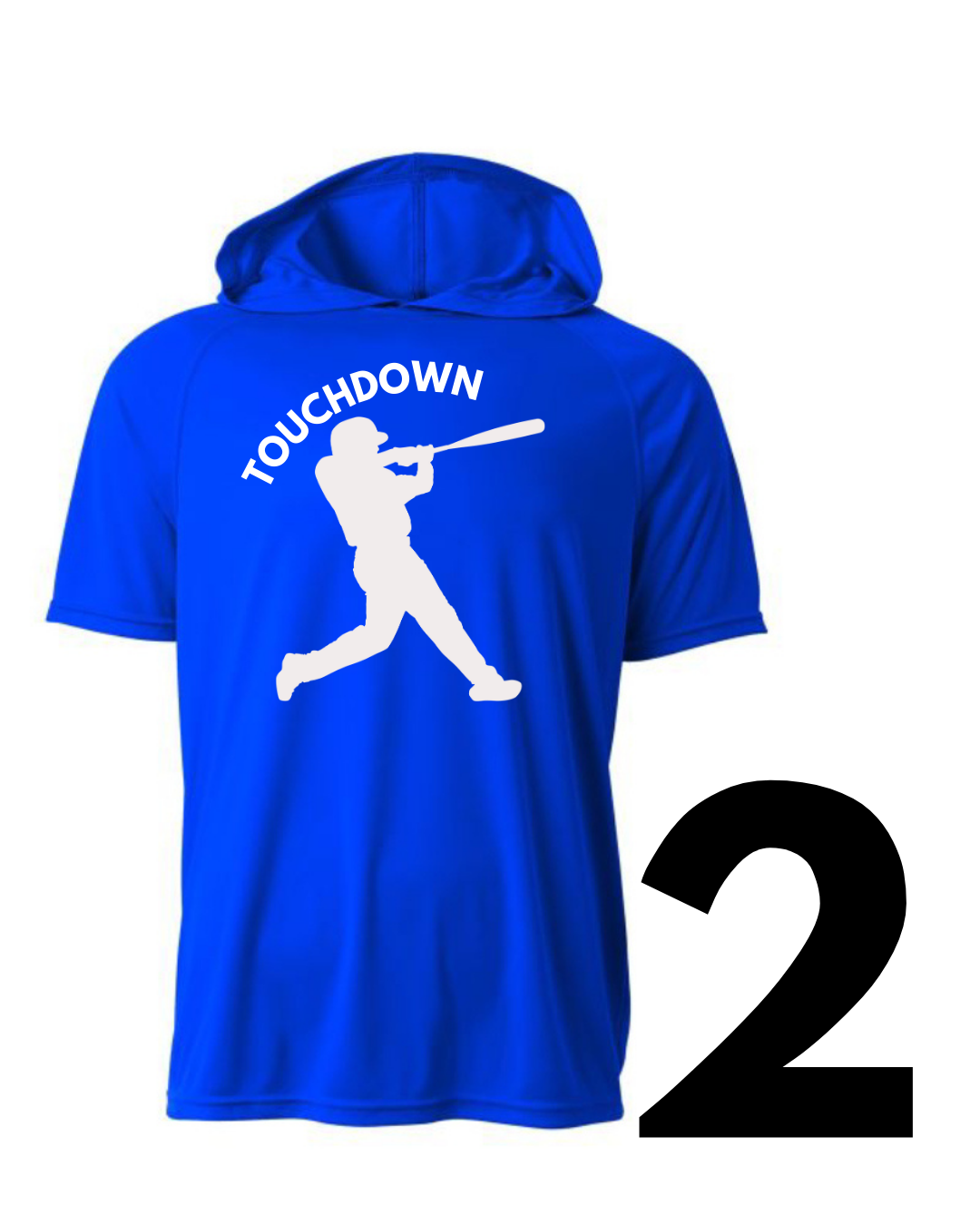 Youth Dri fit short sleeve hoodies