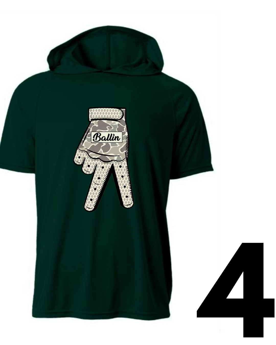 Youth Dri fit short sleeve hoodies