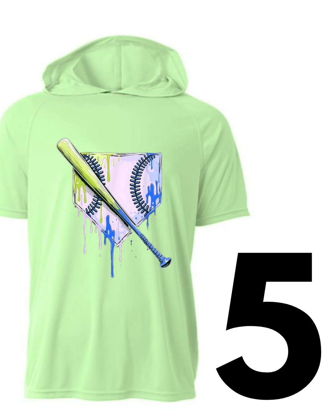 Youth Dri fit short sleeve hoodies