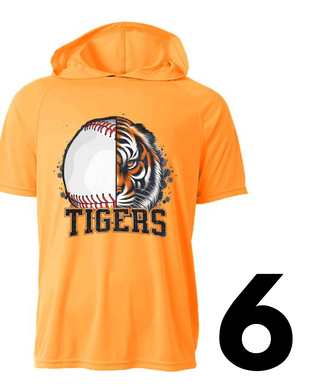 Youth Dri fit short sleeve hoodies