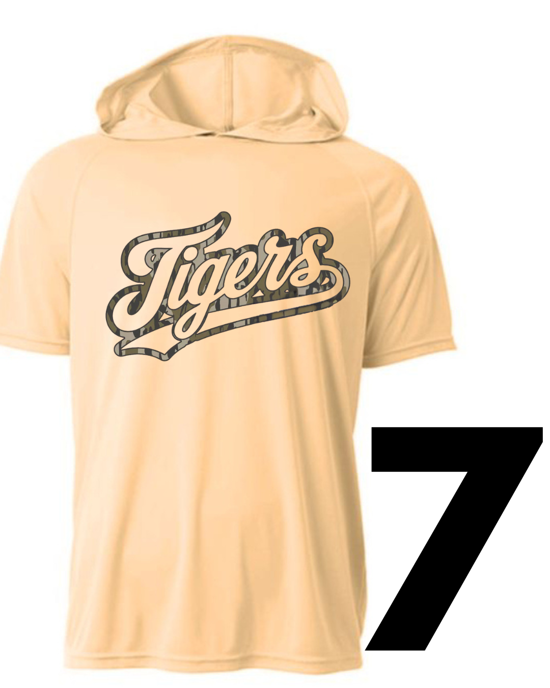 Youth Dri fit short sleeve hoodies