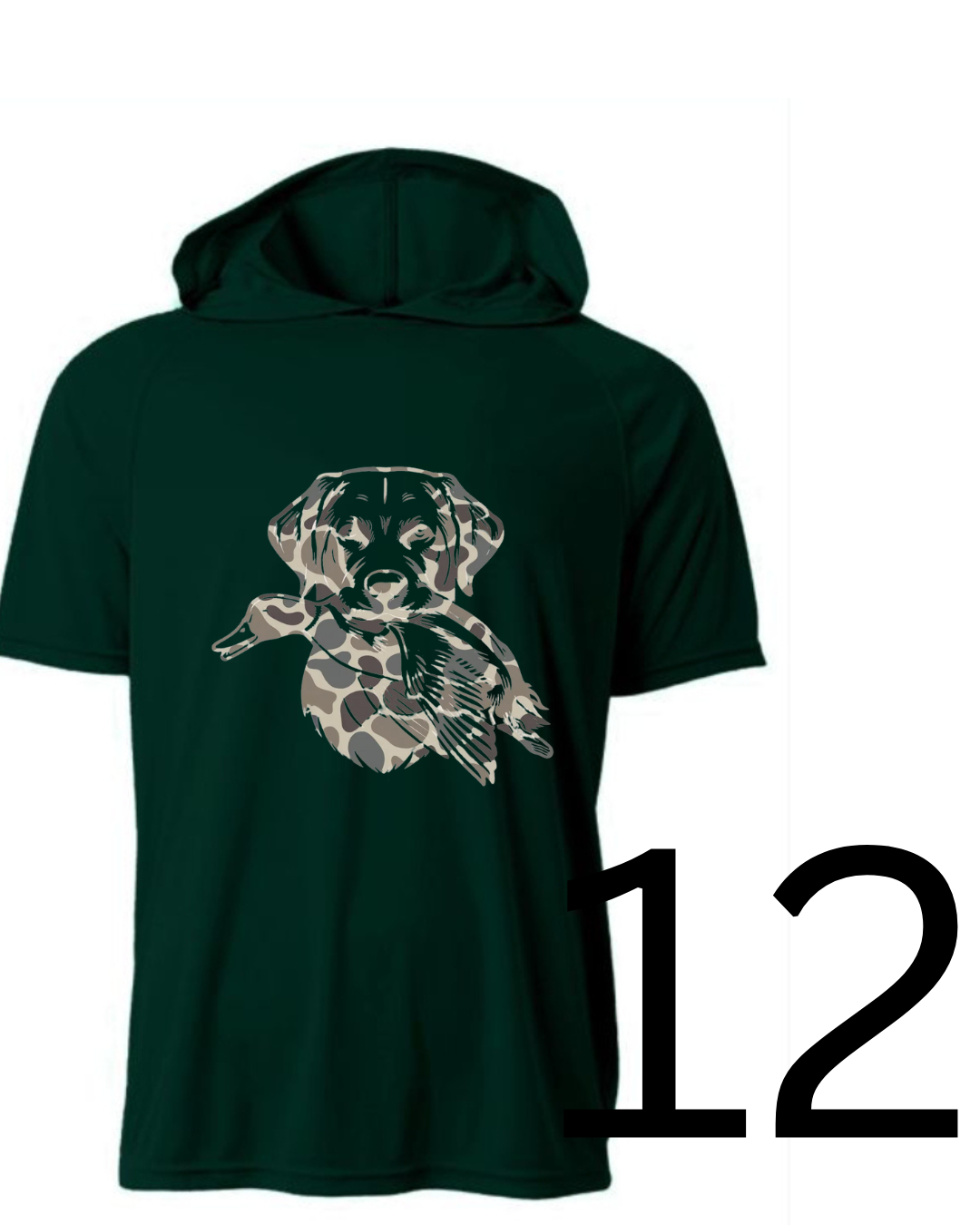 Youth Dri fit short sleeve hoodies