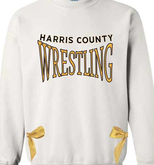 Harris County Wrestling with bows