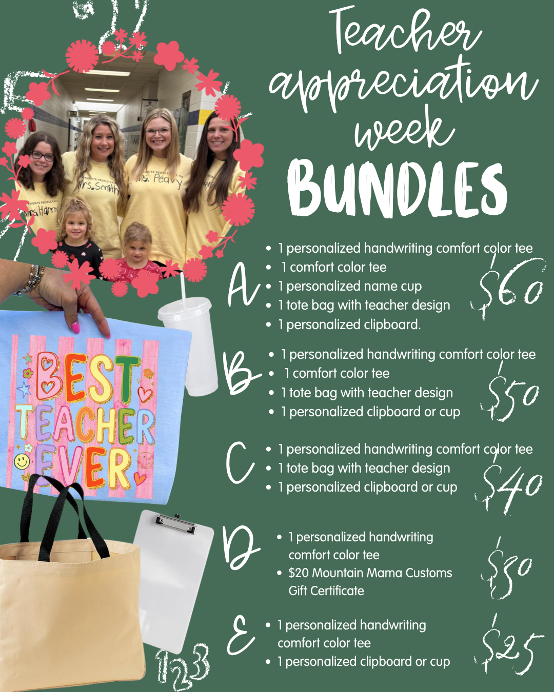 Teacher Appreication Week Bundles