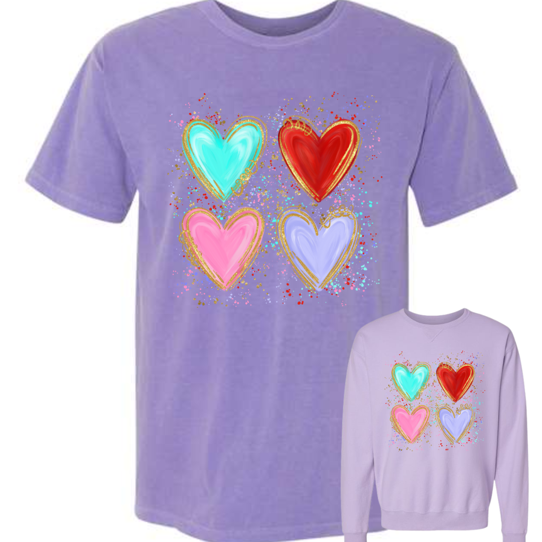 Neon Hearts